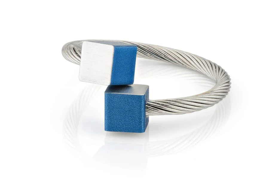Clic ring KIKI blauw